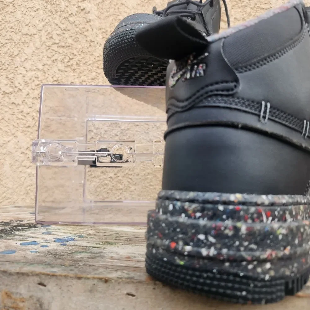 NIKE AIR FORCE 1 BOOT NN DARK SMOKE GREY-BLACK-SMOKE GREY [DD0747-001]